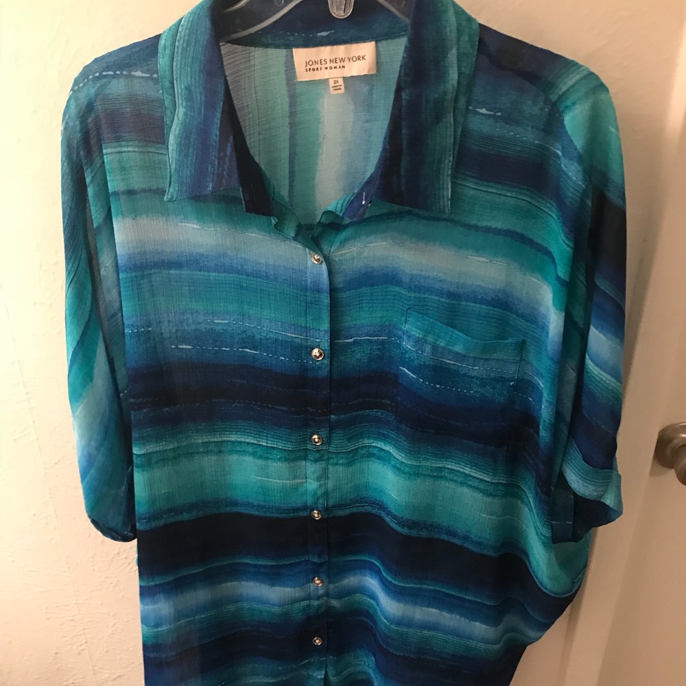 Blue blouse